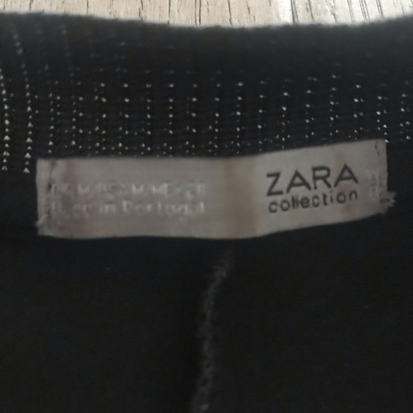 Zara Dresses & Skirts - Zara embroidered black dress